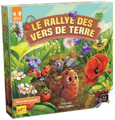 Le rallye des vers de terre jeu Gigamic